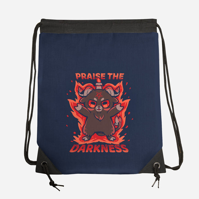 Praise The Darkness-None-Drawstring-Bag-TechraNova
