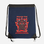 Praise The Darkness-None-Drawstring-Bag-TechraNova