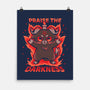 Praise The Darkness-None-Matte-Poster-TechraNova