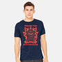 Praise The Darkness-Mens-Heavyweight-Tee-TechraNova