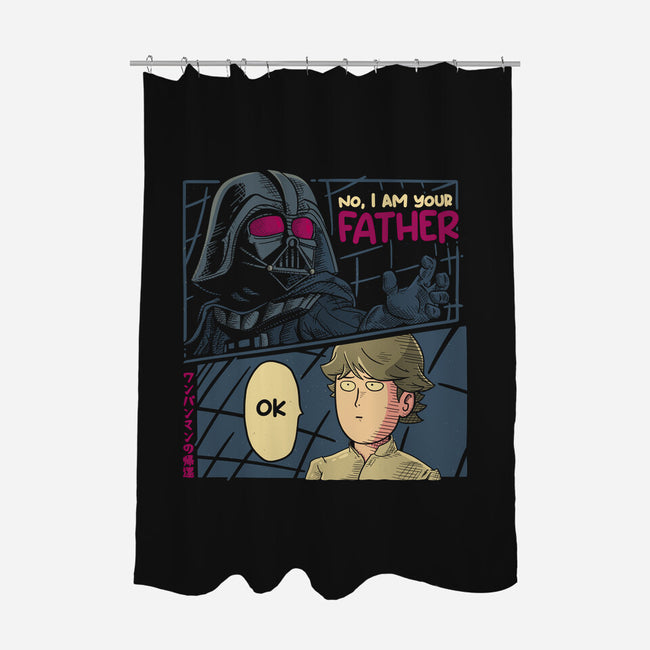 The Return Of The One Punch Jedi-None-Polyester-Shower Curtain-teesgeex