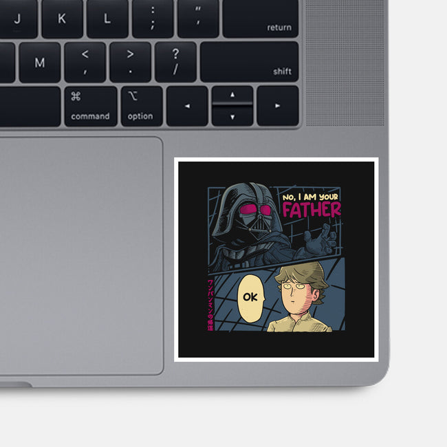 The Return Of The One Punch Jedi-None-Glossy-Sticker-teesgeex