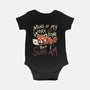 None Of My Work Is Done-Baby-Basic-Onesie-koalastudio