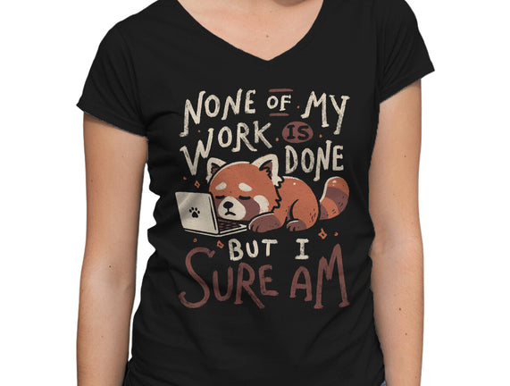 None Of My Work Is Done