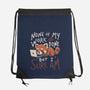 None Of My Work Is Done-None-Drawstring-Bag-koalastudio