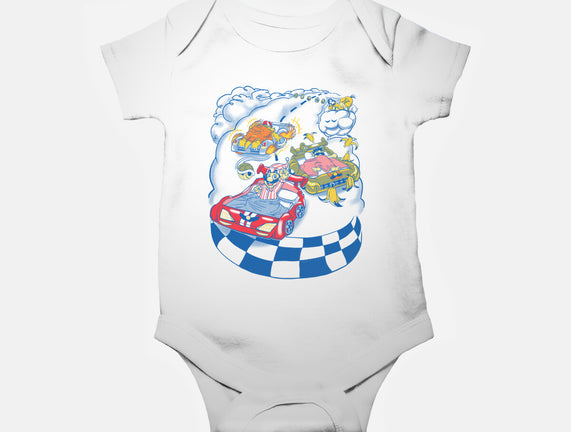 Racecar Bed Race