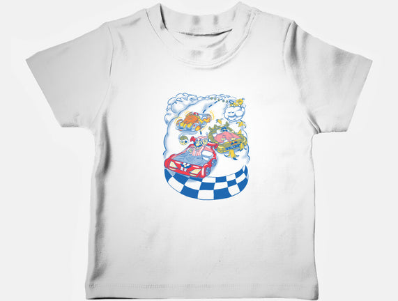 Racecar Bed Race