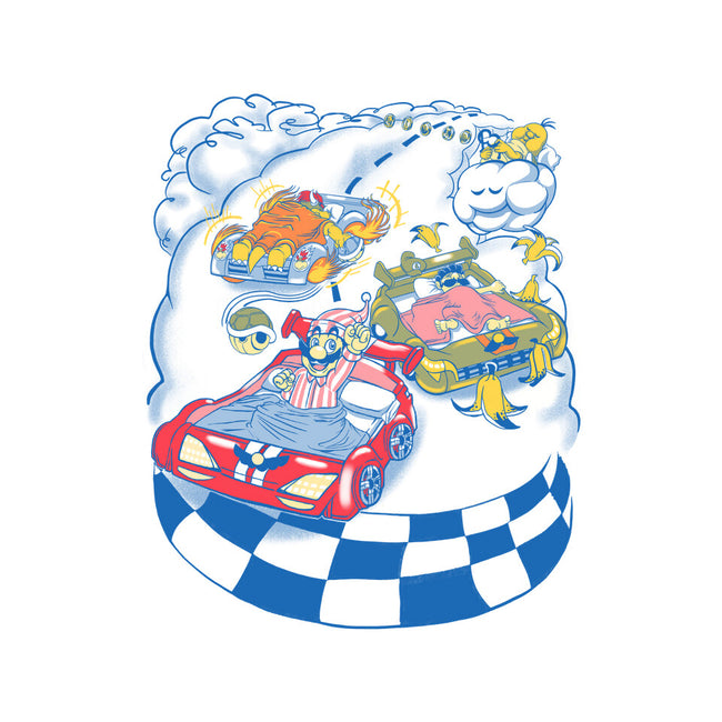 Racecar Bed Race-Mens-Basic-Tee-SpicyGurry