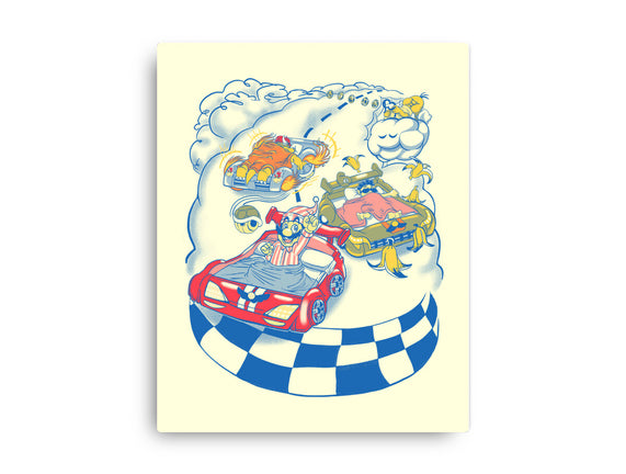 Racecar Bed Race