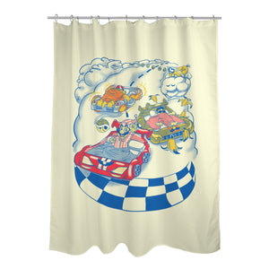 Racecar Bed Race