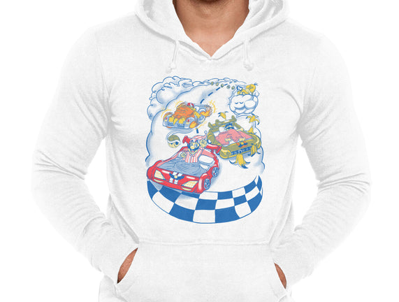 Racecar Bed Race