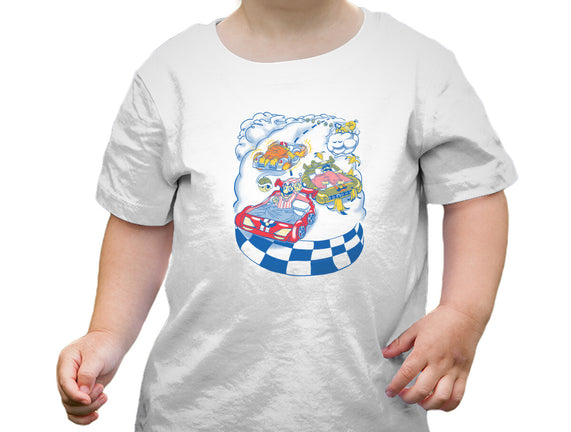 Racecar Bed Race