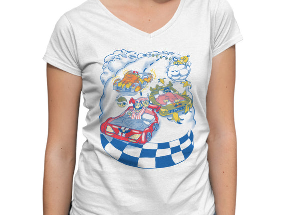 Racecar Bed Race