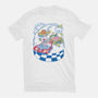 Racecar Bed Race-Mens-Basic-Tee-SpicyGurry