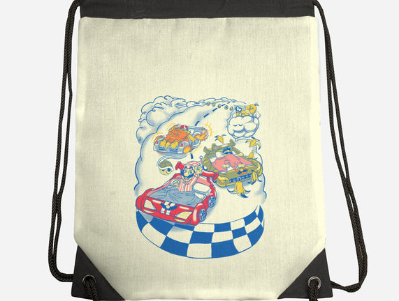Racecar Bed Race