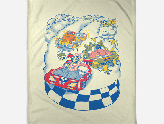 Racecar Bed Race