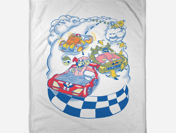 Racecar Bed Race