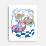 Racecar Bed Race-None-Stretched-Canvas-SpicyGurry