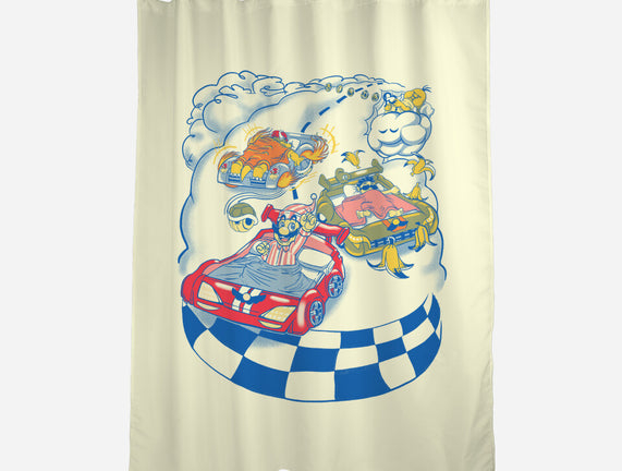 Racecar Bed Race