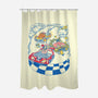 Racecar Bed Race-None-Polyester-Shower Curtain-SpicyGurry