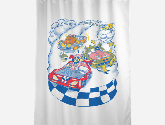 Racecar Bed Race