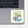 Racecar Bed Race-None-Glossy-Sticker-SpicyGurry