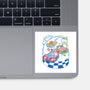 Racecar Bed Race-None-Glossy-Sticker-SpicyGurry