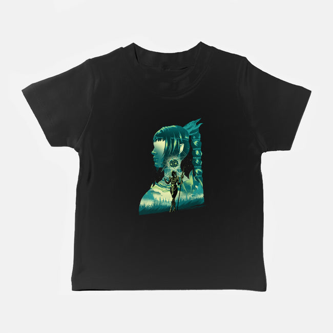 Daughter Of Darkness Shadowheart-Baby-Basic-Tee-hypertwenty