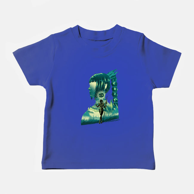 Daughter Of Darkness Shadowheart-Baby-Basic-Tee-hypertwenty