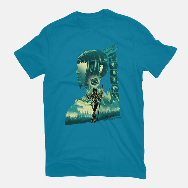 Daughter Of Darkness Shadowheart-Womens-Basic-Tee-hypertwenty