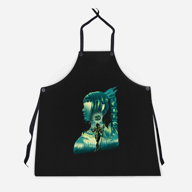 Daughter Of Darkness Shadowheart-Unisex-Kitchen-Apron-hypertwenty