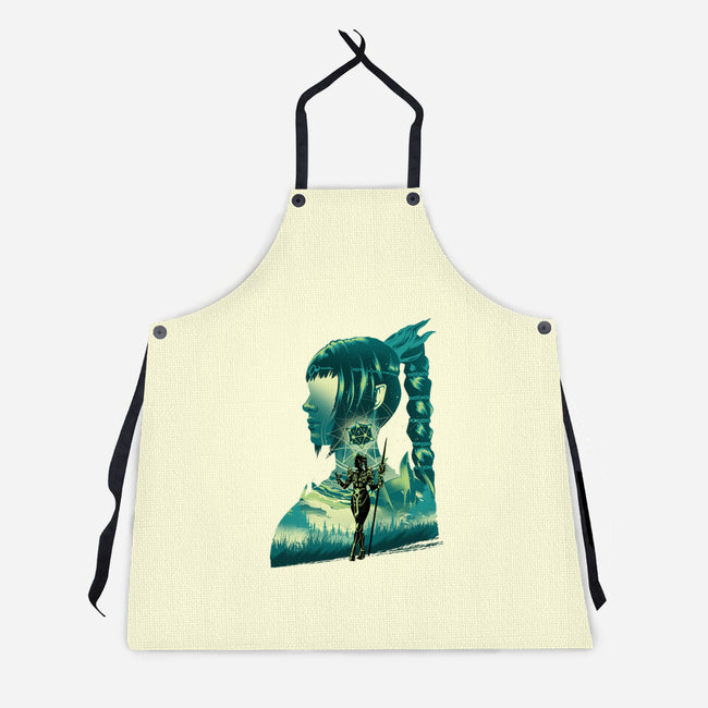 Daughter Of Darkness Shadowheart-Unisex-Kitchen-Apron-hypertwenty
