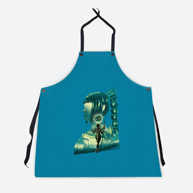 Daughter Of Darkness Shadowheart-Unisex-Kitchen-Apron-hypertwenty