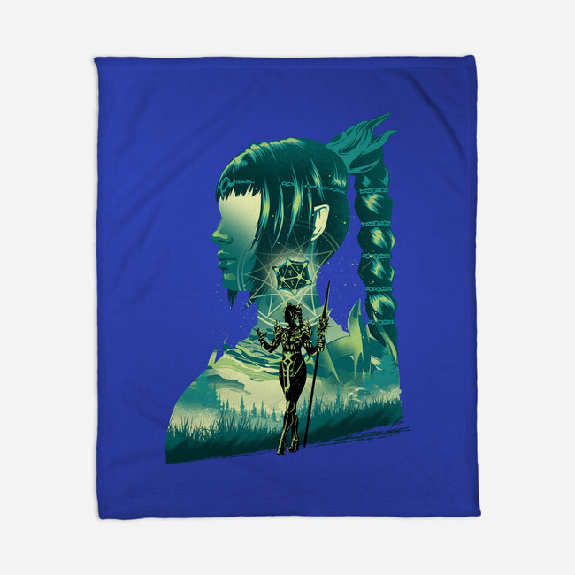 Daughter Of Darkness Shadowheart-None-Fleece-Blanket-hypertwenty