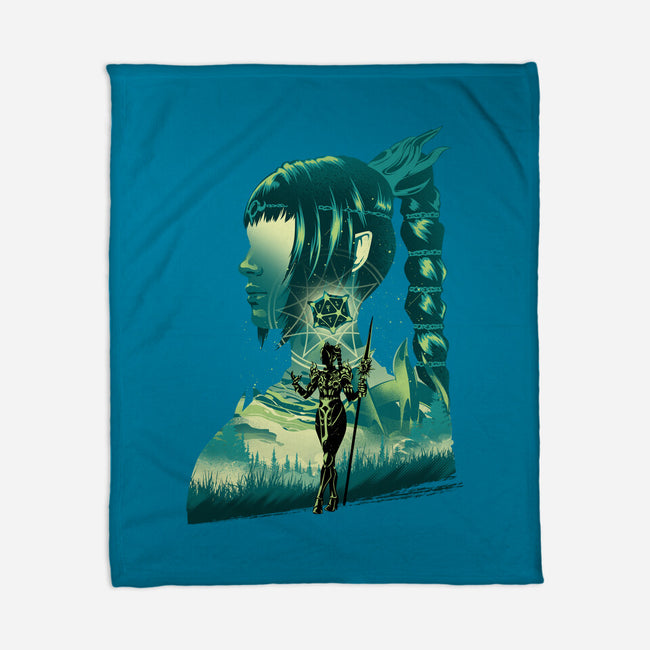 Daughter Of Darkness Shadowheart-None-Fleece-Blanket-hypertwenty