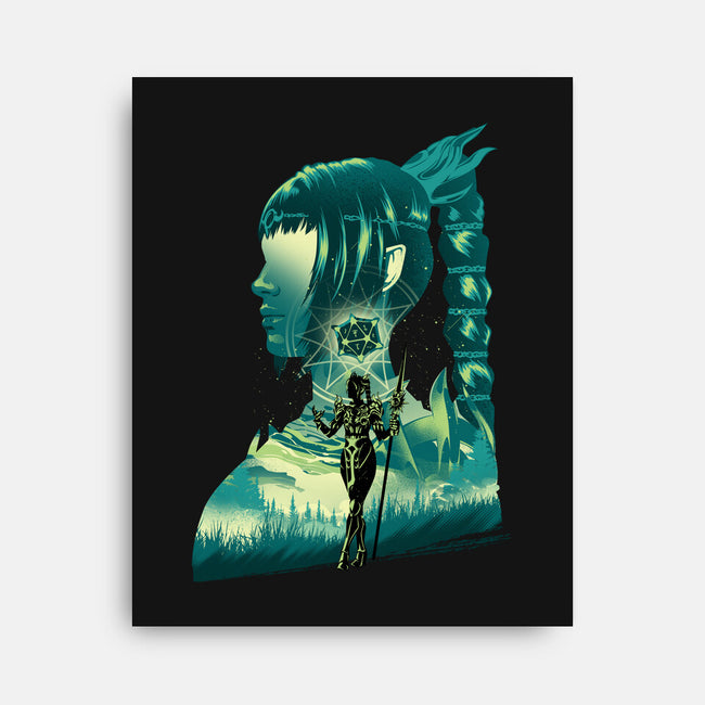 Daughter Of Darkness Shadowheart-None-Stretched-Canvas-hypertwenty