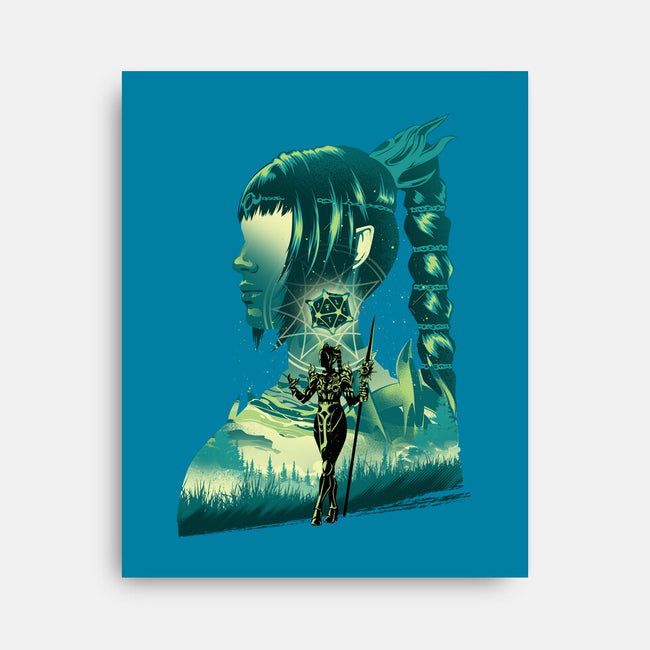 Daughter Of Darkness Shadowheart-None-Stretched-Canvas-hypertwenty
