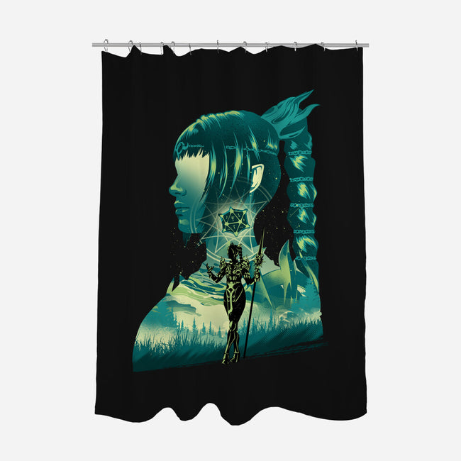 Daughter Of Darkness Shadowheart-None-Polyester-Shower Curtain-hypertwenty