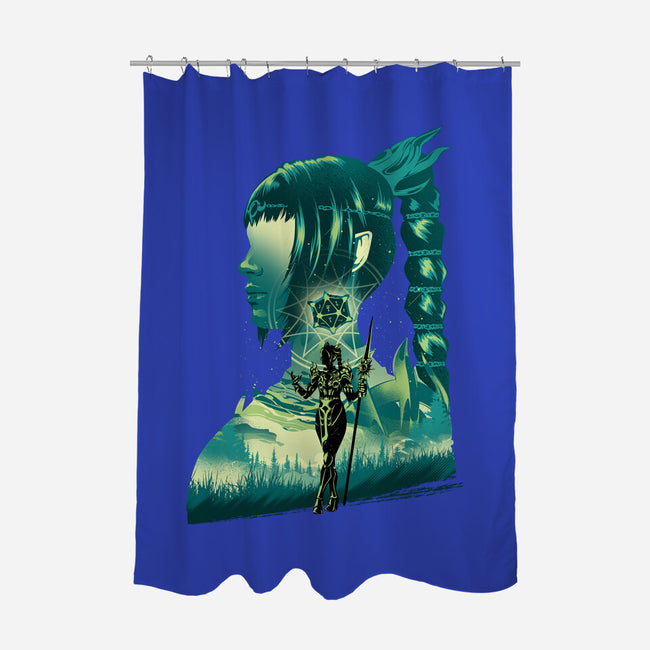 Daughter Of Darkness Shadowheart-None-Polyester-Shower Curtain-hypertwenty