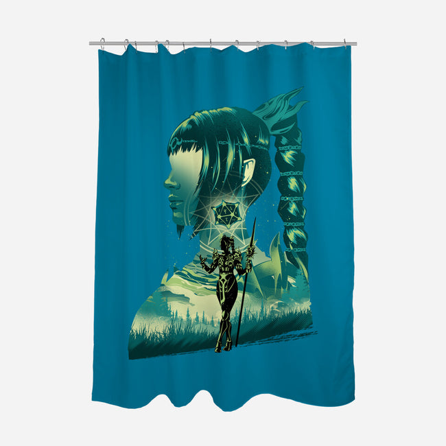 Daughter Of Darkness Shadowheart-None-Polyester-Shower Curtain-hypertwenty
