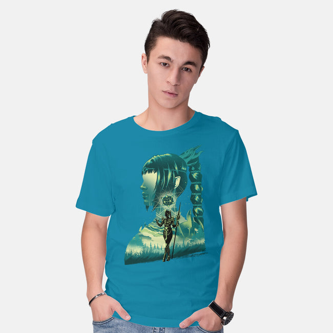Daughter Of Darkness Shadowheart-Mens-Basic-Tee-hypertwenty