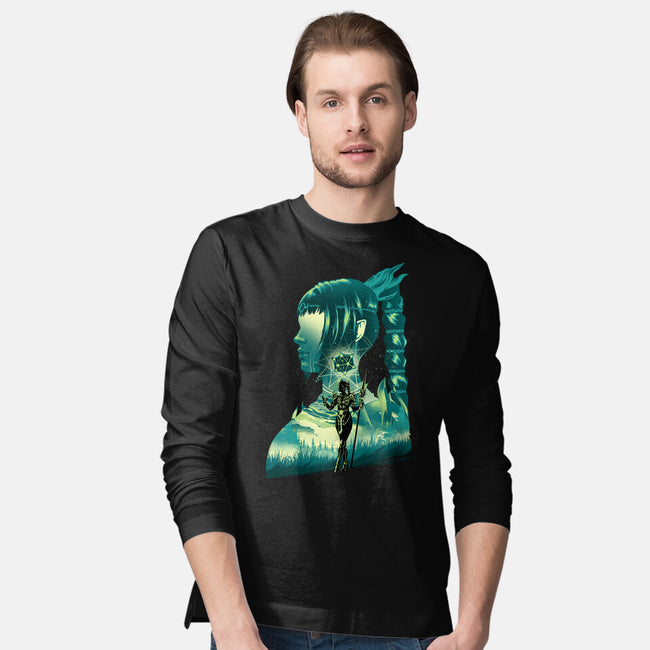 Daughter Of Darkness Shadowheart-Mens-Long Sleeved-Tee-hypertwenty