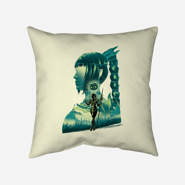 Daughter Of Darkness Shadowheart-None-Removable Cover w Insert-Throw Pillow-hypertwenty