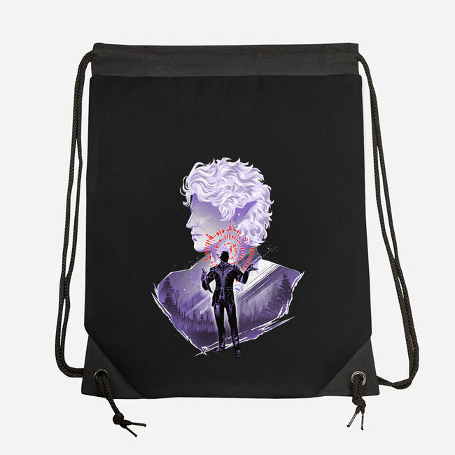 High Elven Vampire Astarion-None-Drawstring-Bag-hypertwenty