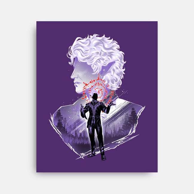 High Elven Vampire Astarion-None-Stretched-Canvas-hypertwenty