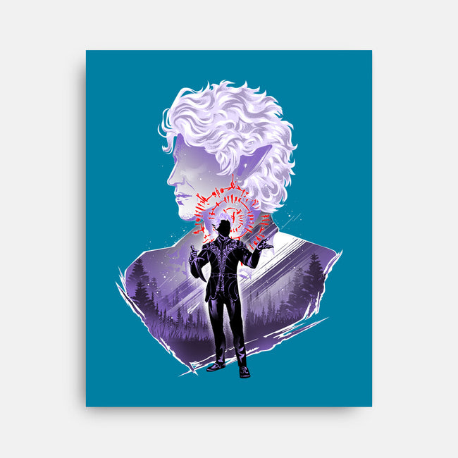 High Elven Vampire Astarion-None-Stretched-Canvas-hypertwenty