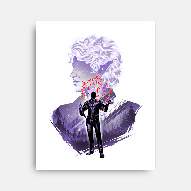 High Elven Vampire Astarion-None-Stretched-Canvas-hypertwenty