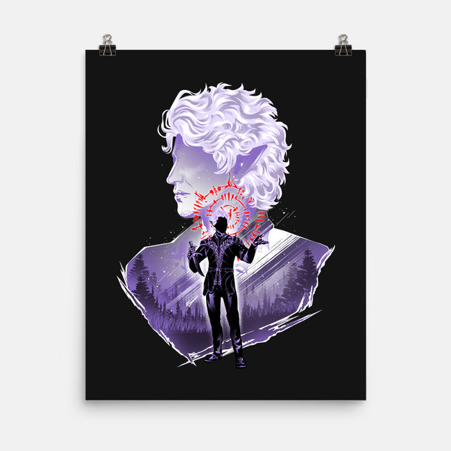 High Elven Vampire Astarion-None-Matte-Poster-hypertwenty
