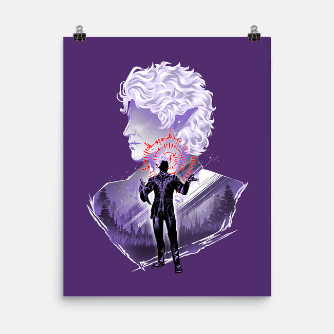 High Elven Vampire Astarion-None-Matte-Poster-hypertwenty