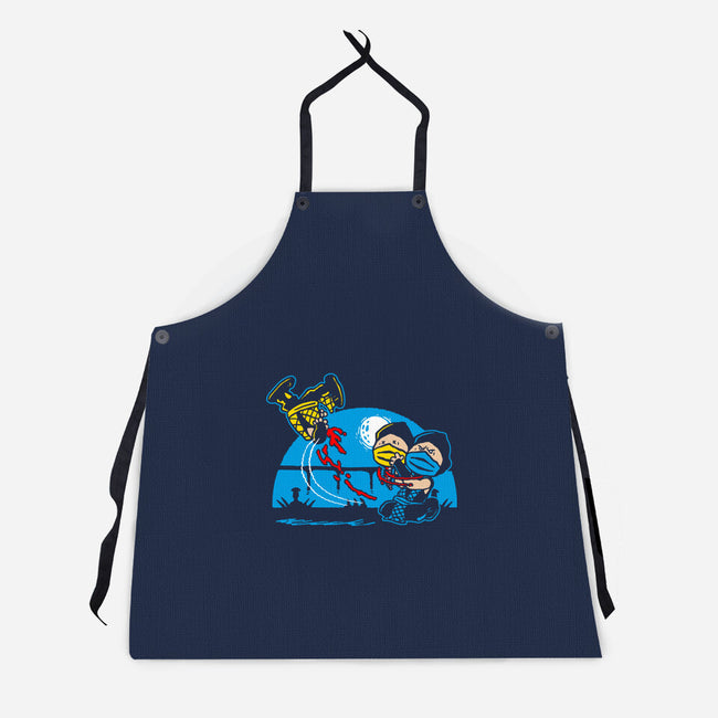 The Fatality Gang-Unisex-Kitchen-Apron-demonigote